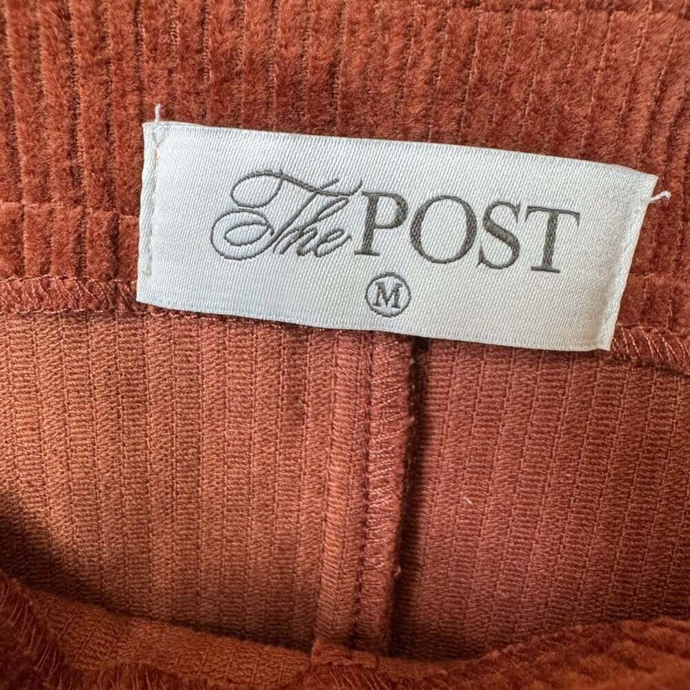 The Post Corduroy Dress in Rust - Size Medium - Picture 3 of 7
